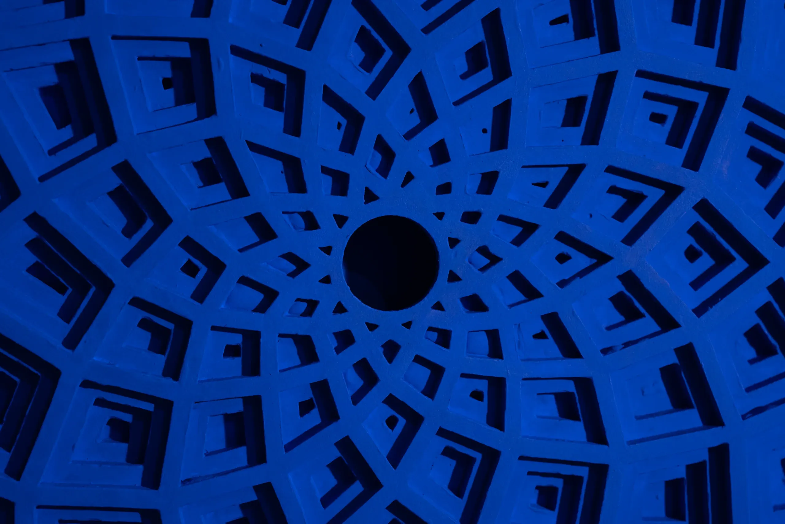 Snow Portal Into the Deep Blue -- alternate angle